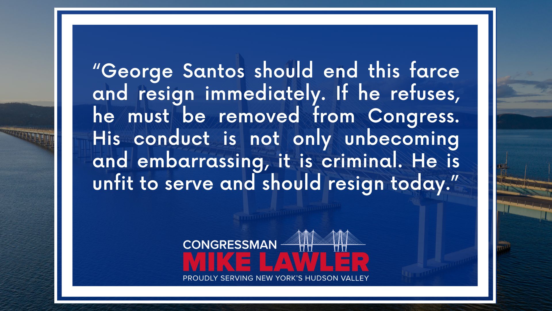 CONGRESSMAN MIKE LAWLERS STATEMENT REGARDING THE RELEASE OF HOUSE