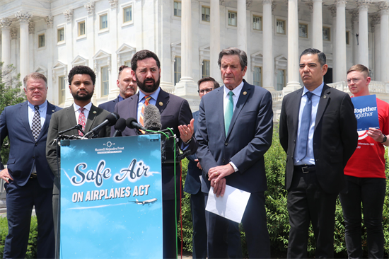 Safe Air on Airplanes Presser 2